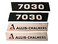 UA909910  Hood Decal Set---7030 with Black Belly